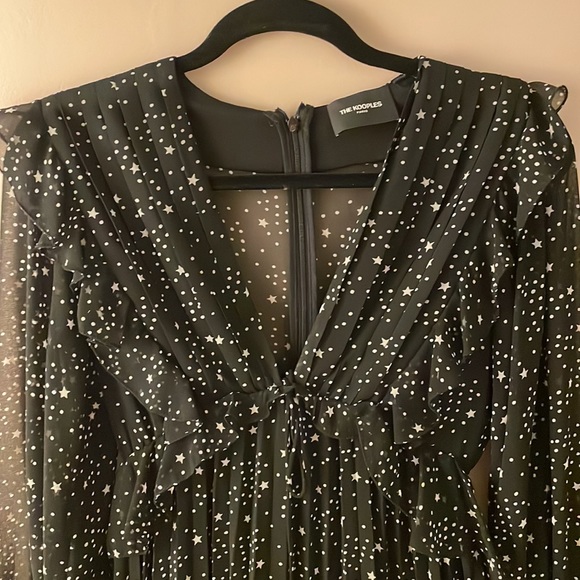 Kooples Shooting Star Print Dress Size 1 (small) - Picture 7 of 10